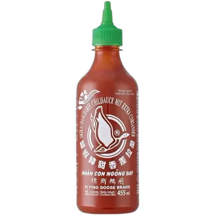 FLYING GOOSE Sriracha Korinder 455ML