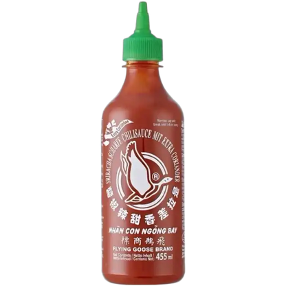 FLYING GOOSE Sriracha Korinder 455ML