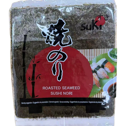 SUKI Nori Sheets Sushi Nori Sheets 28G