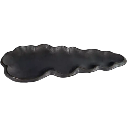 Tajimi Black Plate Cloud 35,5x14,5x3cm