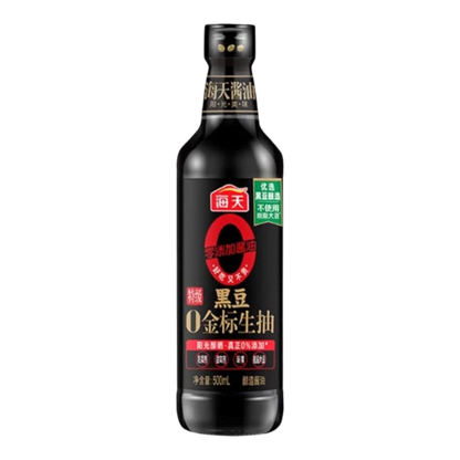 HT GOLDEN LABEL Light Sojasauce Black Bean 0 500ML