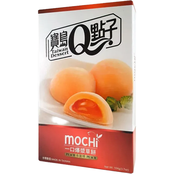 TW Taiwan Dessert Mochi Peach 104G