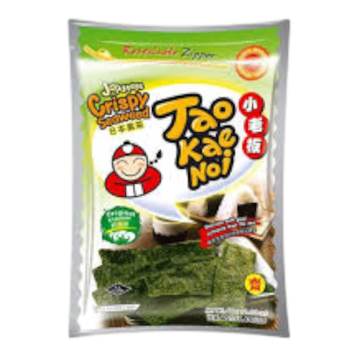 TAOKAENOI Krokant Zeewier Originele Smaak 32G