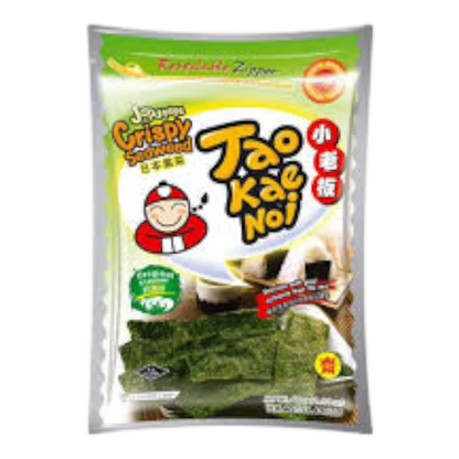TAOKAENOI Krokant Zeewier Originele Smaak 32G