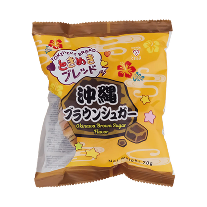 TOKIMEKI Japanese Bread Brown Sugar Flavour 70G