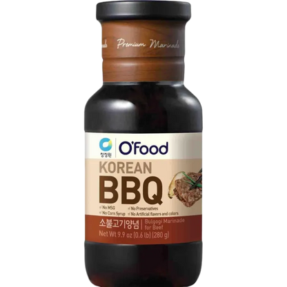 O'FOOD Koreaanse BBQ Grillm. Galbi-rundvlees 280G