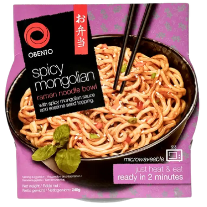 OBENTO Ramen Bowl Spicy Mongolian 240G