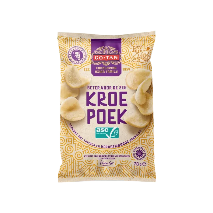 GO-TAN Krabbenchips Kroepoek 70G