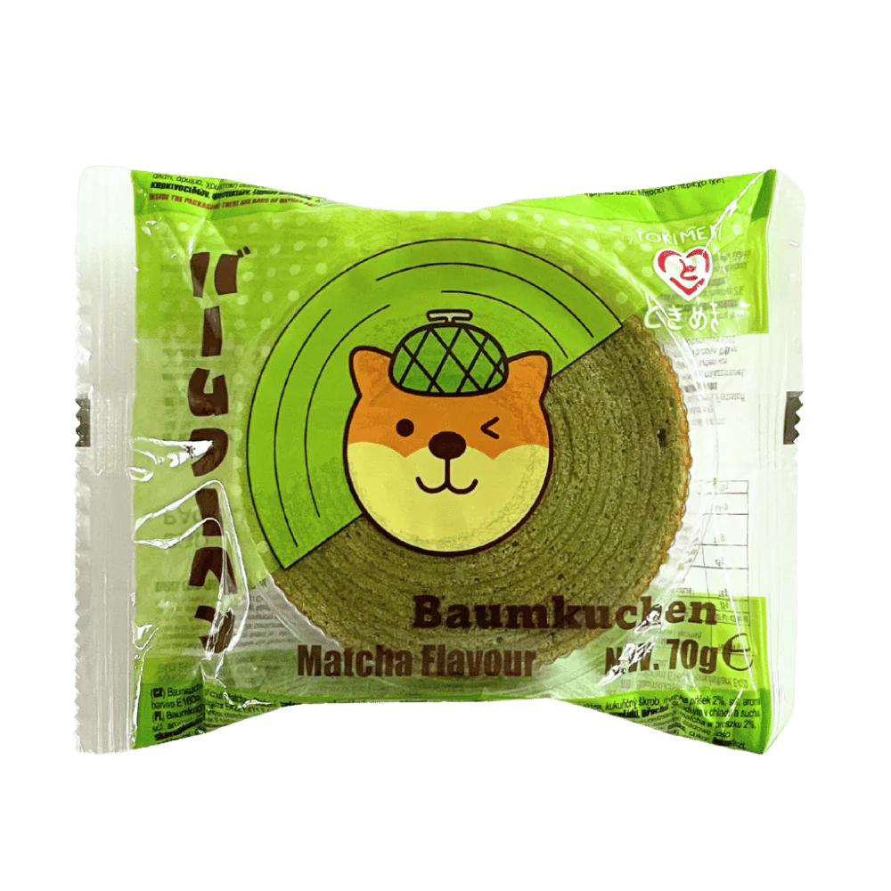 TOKIMEKI Baumkuchen Matcha Geschmack 70G