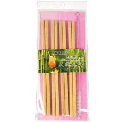 Bambus-Strohhalme 8Stk.