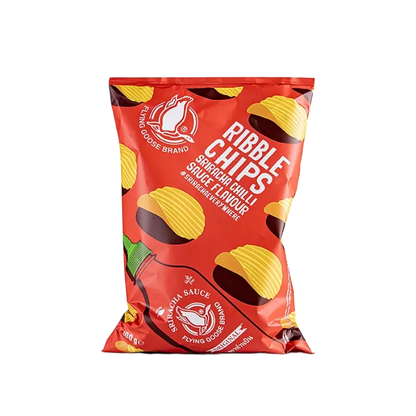 FLYING GOOSE Sriracha Ribble Chips 100G