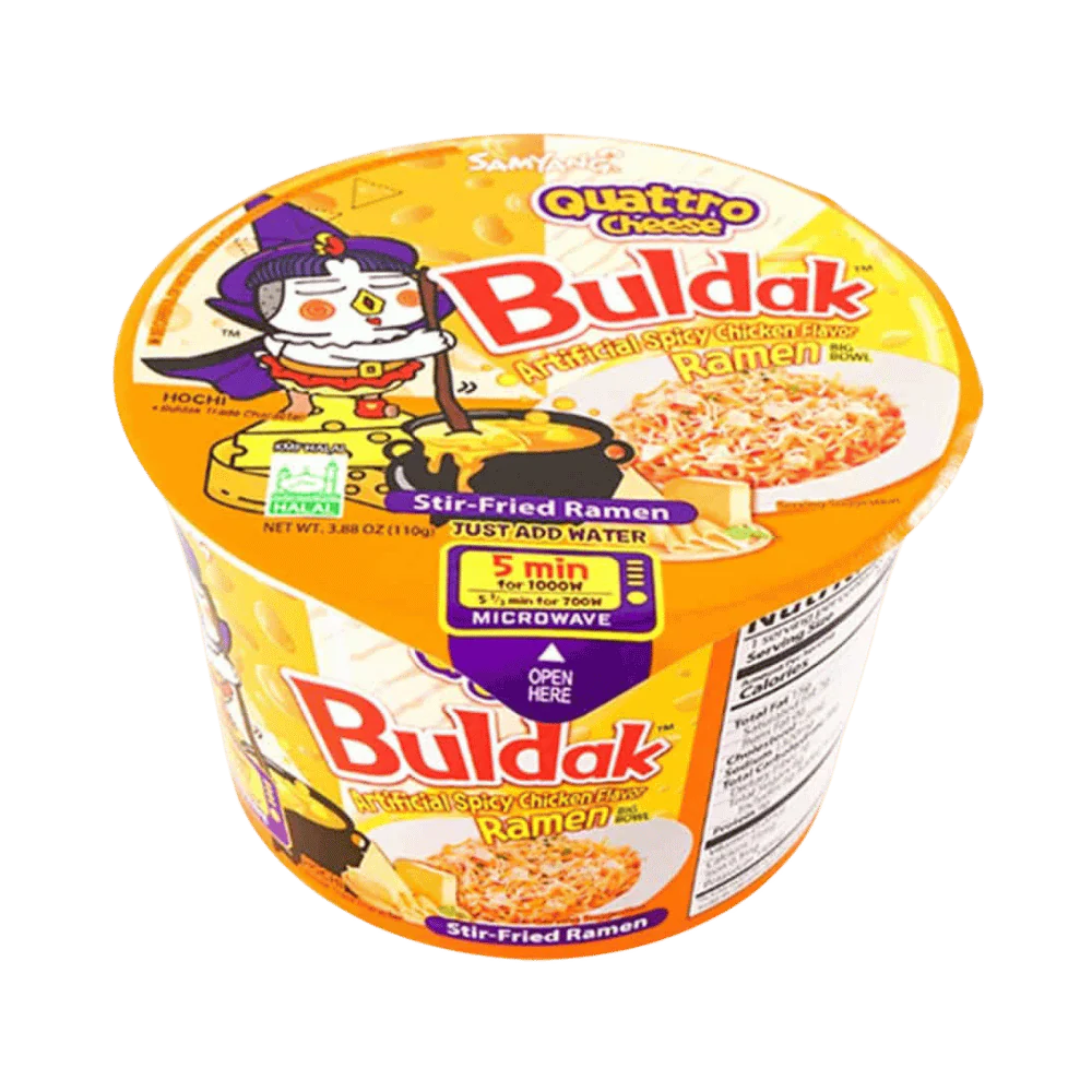 SAMYANG Buldak Ramen Quattro Cheese Bowl 105G