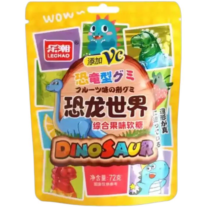 LE CHAO Dinosaur Gummy 72G