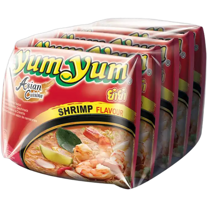YUM YUM Instant Nudeln Garnelen Bag 5x60G