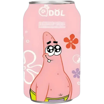 QDOL Spongebob Sparkling Drink Peach Flav. 330ML