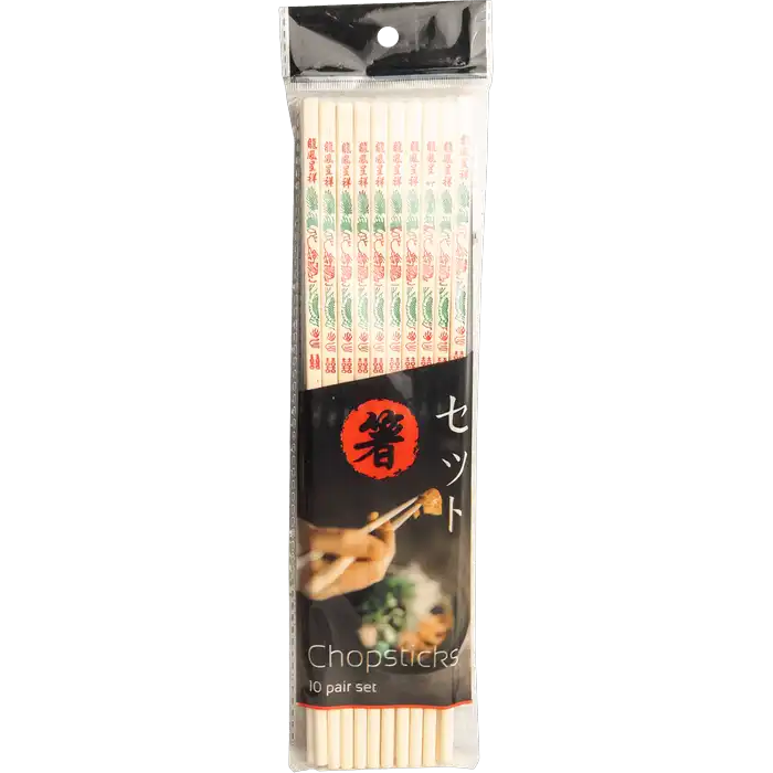 Essstäbchen Melamin 10Paar Drache & Phönix