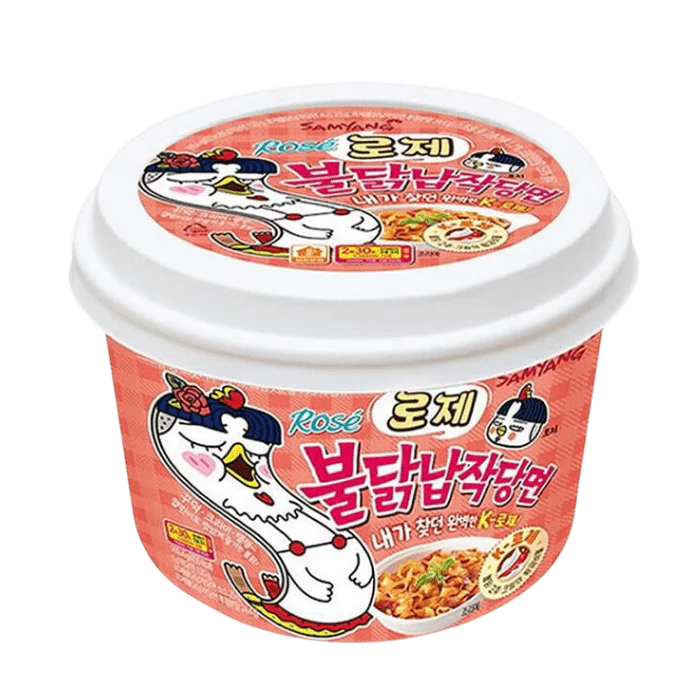 SAMYANG Buldak Rose Hot Ch.Flat Ramen Bowl 169g