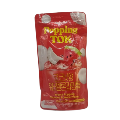 DELAFFE Coconut Watermelon Popping Tok 230ML
