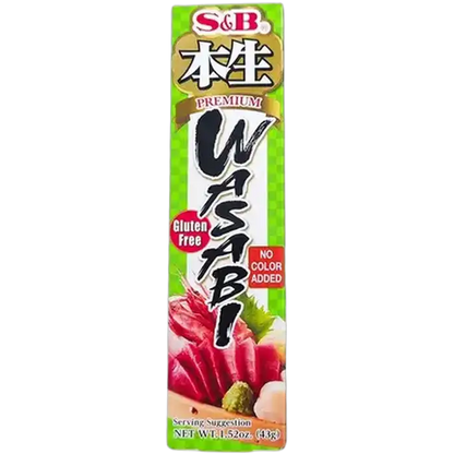 S&B Premium Wasabipaste in Tube 43G