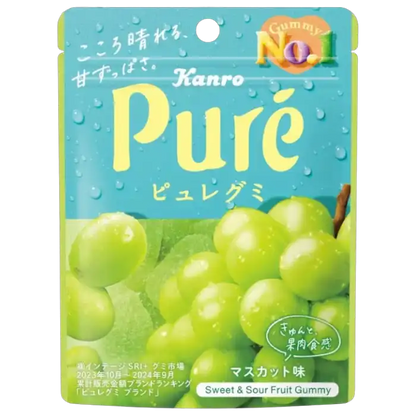 KANRO Pure Gummy Muscat 56G