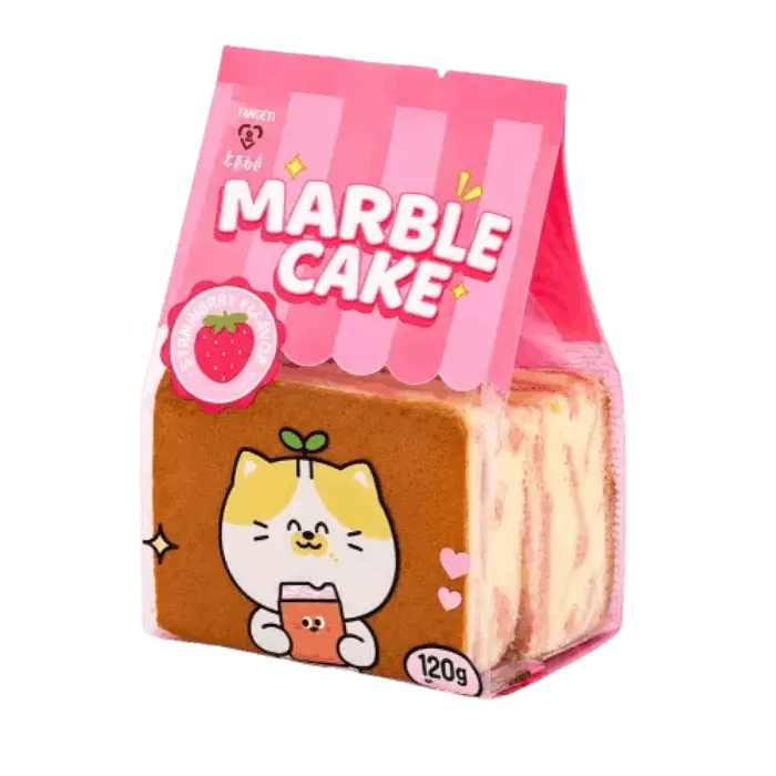 TOKIMEKI Marble Cake Strawberry Flavor 120G