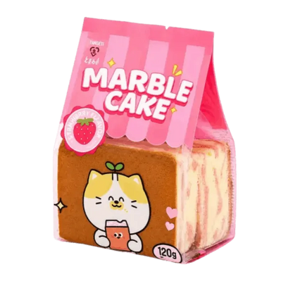 TOKIMEKI Marble Cake Strawberry Flavor 120G