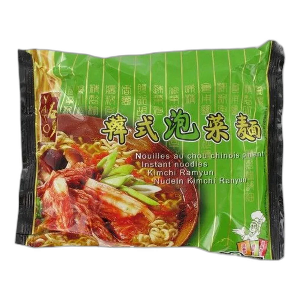YATO Kimchi Ramyun – Spicy Instant Noodles 120g