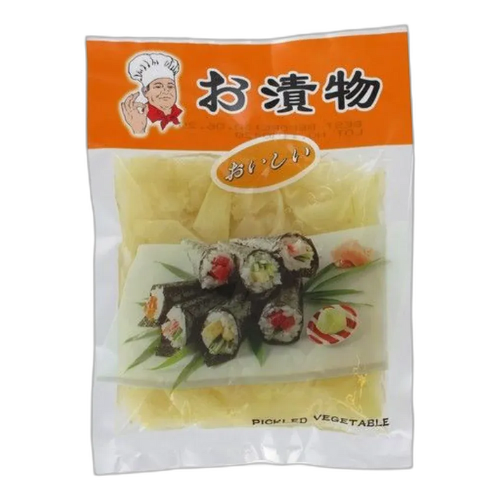 Witte Sushi Gember 150g – LV ZHENG FOOD | Ingemaakte gemberplakken voor de Aziatische keuken