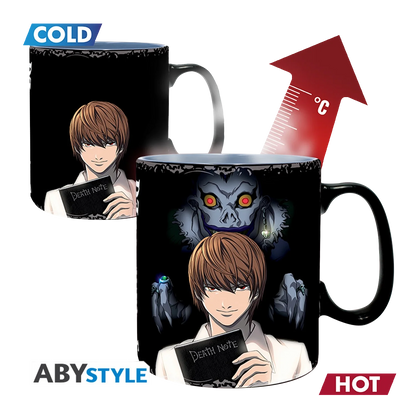 DEATH NOTE Mug Heat Change Kira&L*-SEE 460ml
