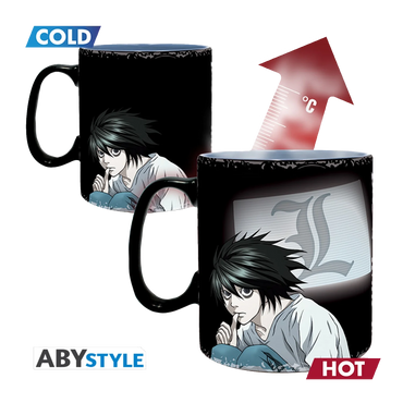 DEATH NOTE Mug Heat Change Kira&L*-SEE 460ml