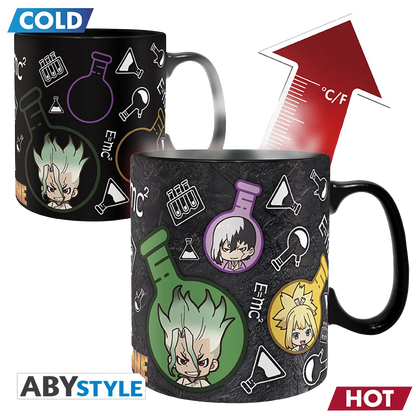 DR STONE Heat Change Mug Group Formula 460ml