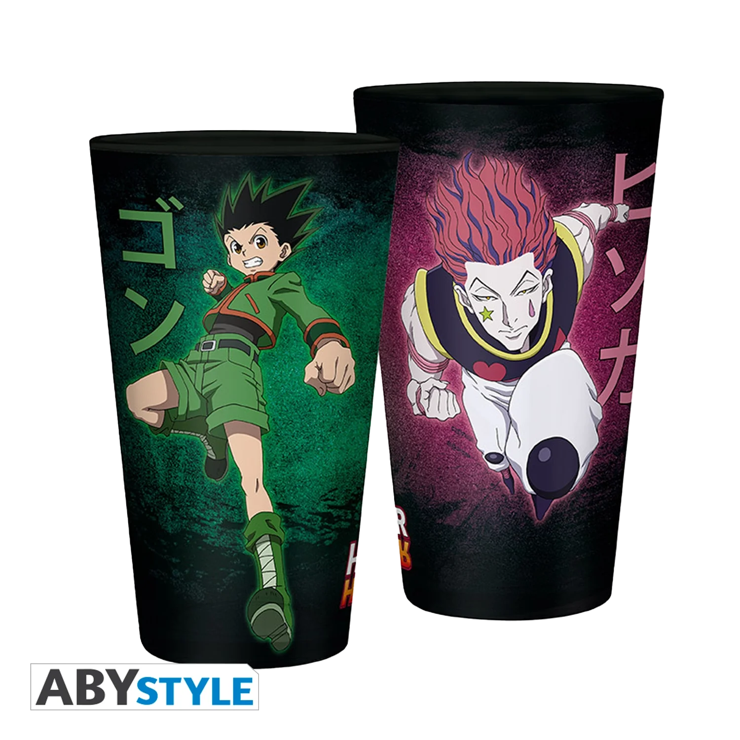HUNTER X HUNTER Large Glass Gon vs Hisoka 400ML