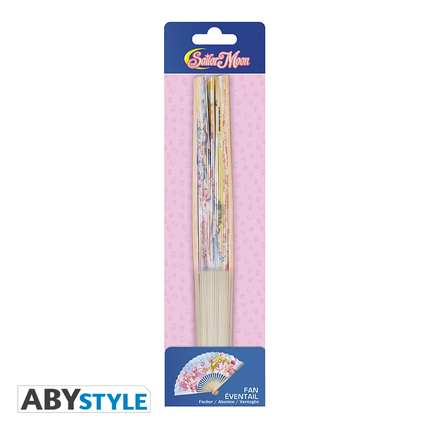 SAILOR MOON Fan - Fächer "Sailor Moon & Cats"