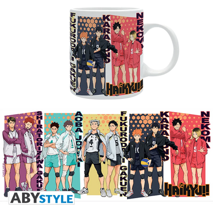 HAIKYU! Mug 320ML Rival Teams