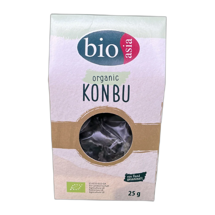 BIOASIA Organic Konbu 25G Organic Golden Leaf Kelp
