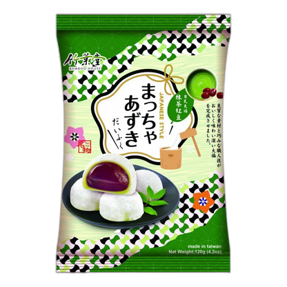 BAMBOO HOUSE Matcha Red Bean Mochi 120G