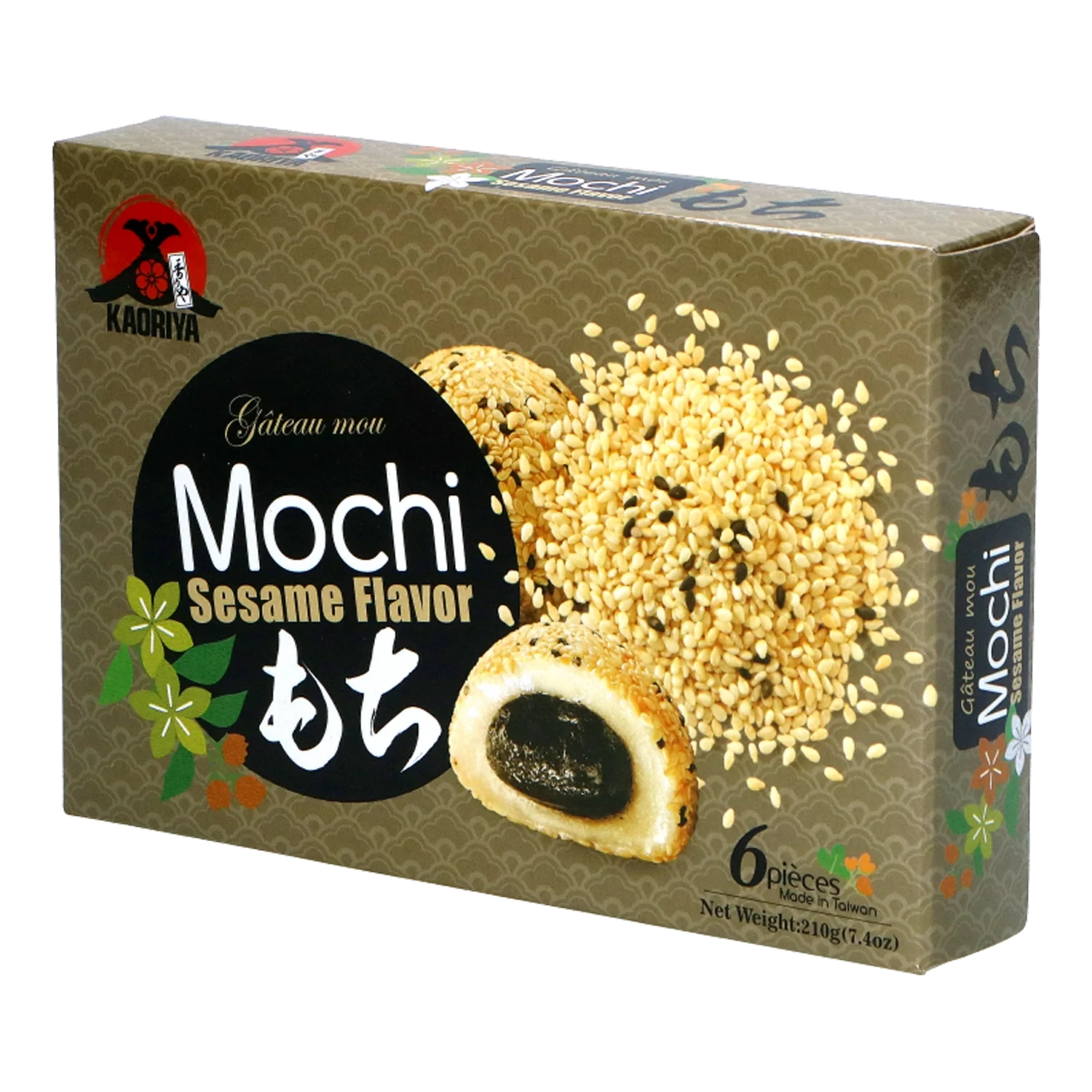 KAORIYA Mochi Sesame Sesam 210G