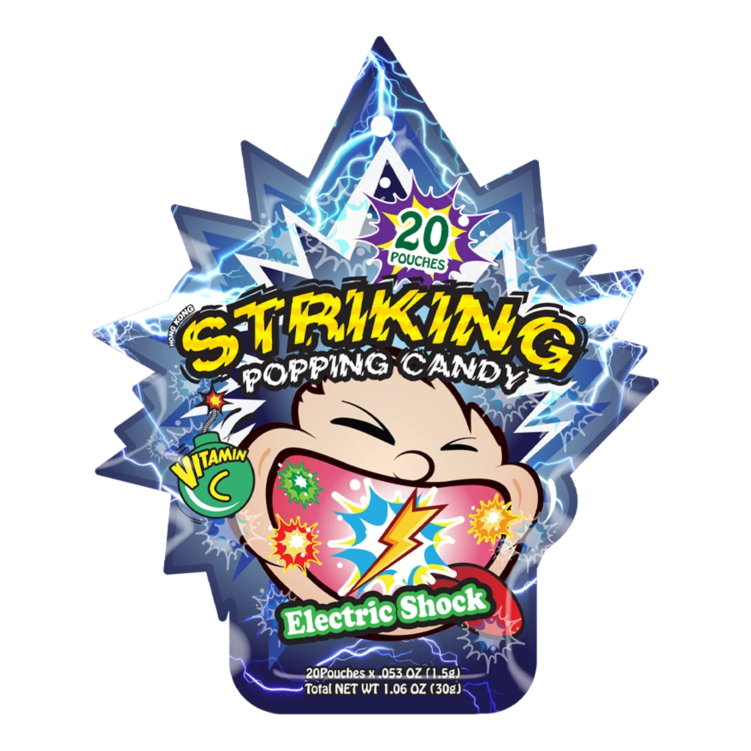 STRIKING Popping Candy Electric Shock Vit. C 30G