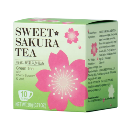 SAKURA Groene thee met kersensmaak 20G (10x2g)