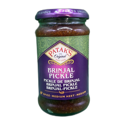 PATAK'S Aubergine/Brinjal pickled Gl 312G