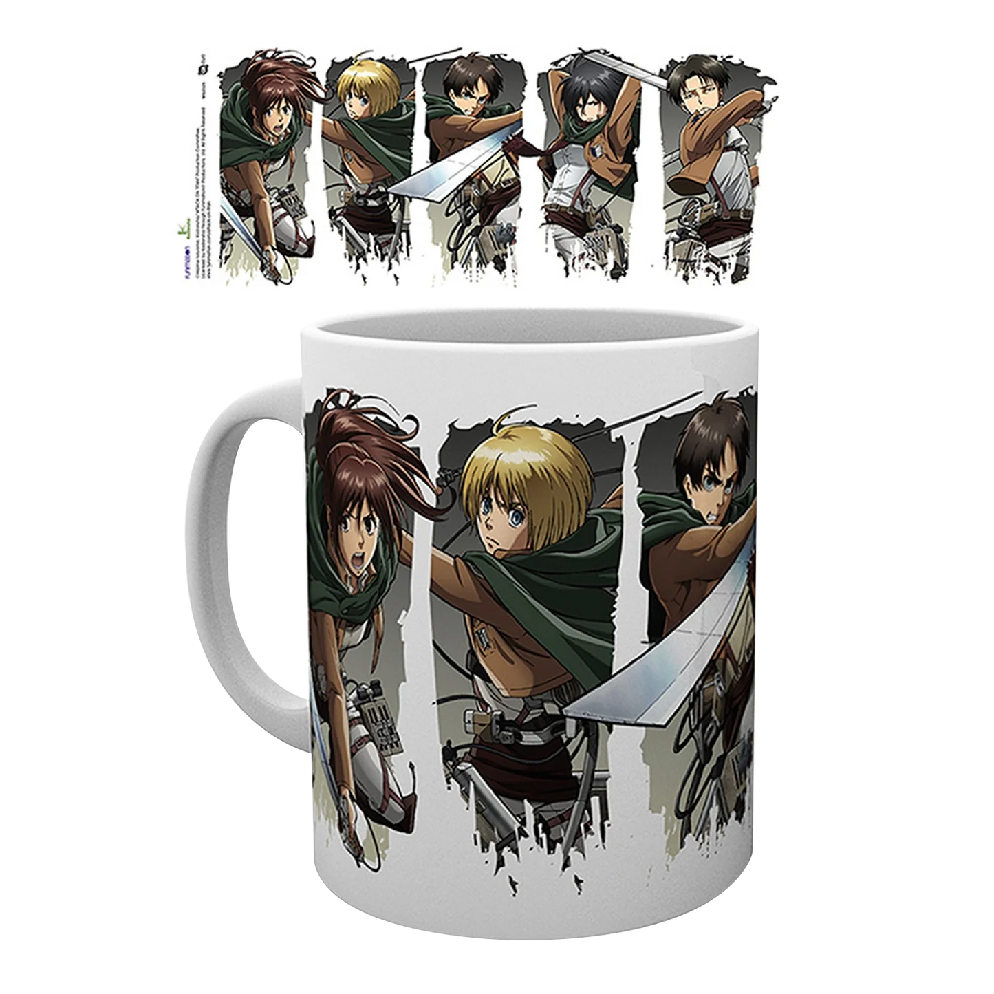 ATTACK ON TITAN Mug 320ml Characters Montage