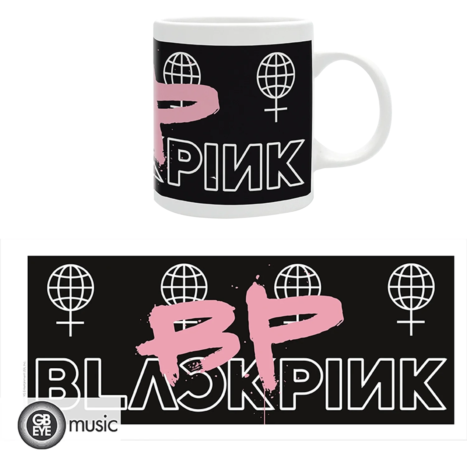 BLACK PINK Mug 320ML Drip
