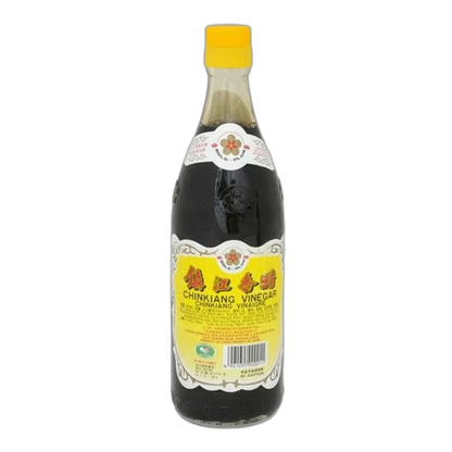 GOLD PLUM Chinkiang Essig 550ML – Schwarzer Reisessig aus China