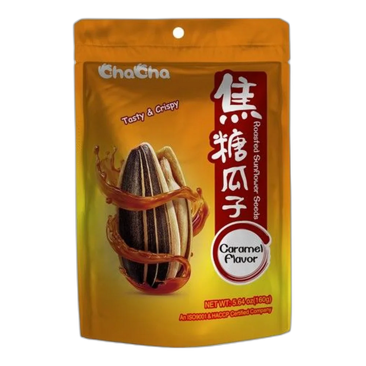 CHACHA Sunflower Seeds Caramel 160G