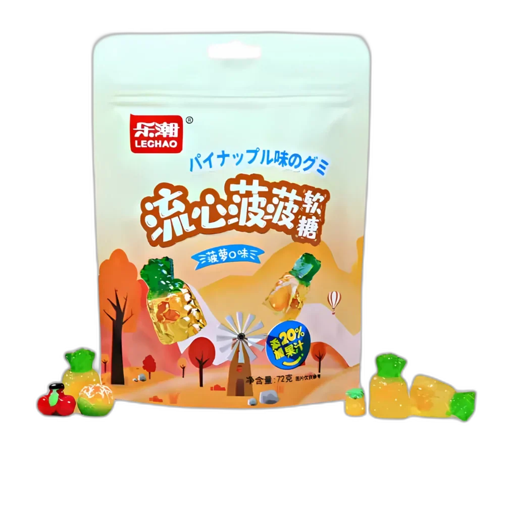 LE CHAO Soft Candy Pineapple 72G