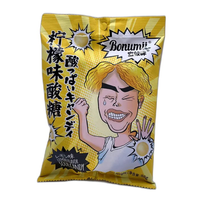 BONUMII Sour Candy Lemon Flavor 88G