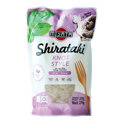 Miyata Shirataki Knot Style Nudeln 270G