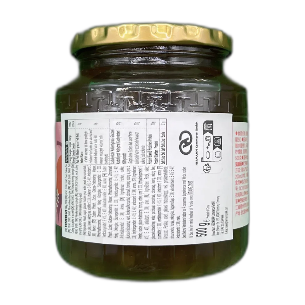 HENG SHOU TANG Oolong Pfirsich Tee 500G