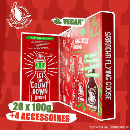 FLYING GOOSE Sriracha Adventskalender
