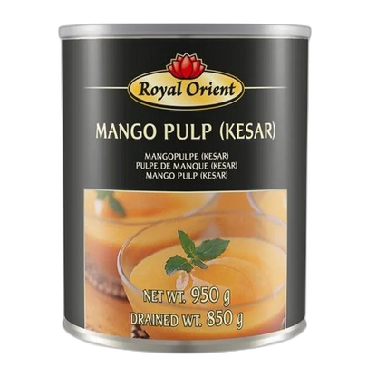 ROYAL ORIENT Kesar Mango Püree 850g – Süßes Fruchtmark aus Indien
